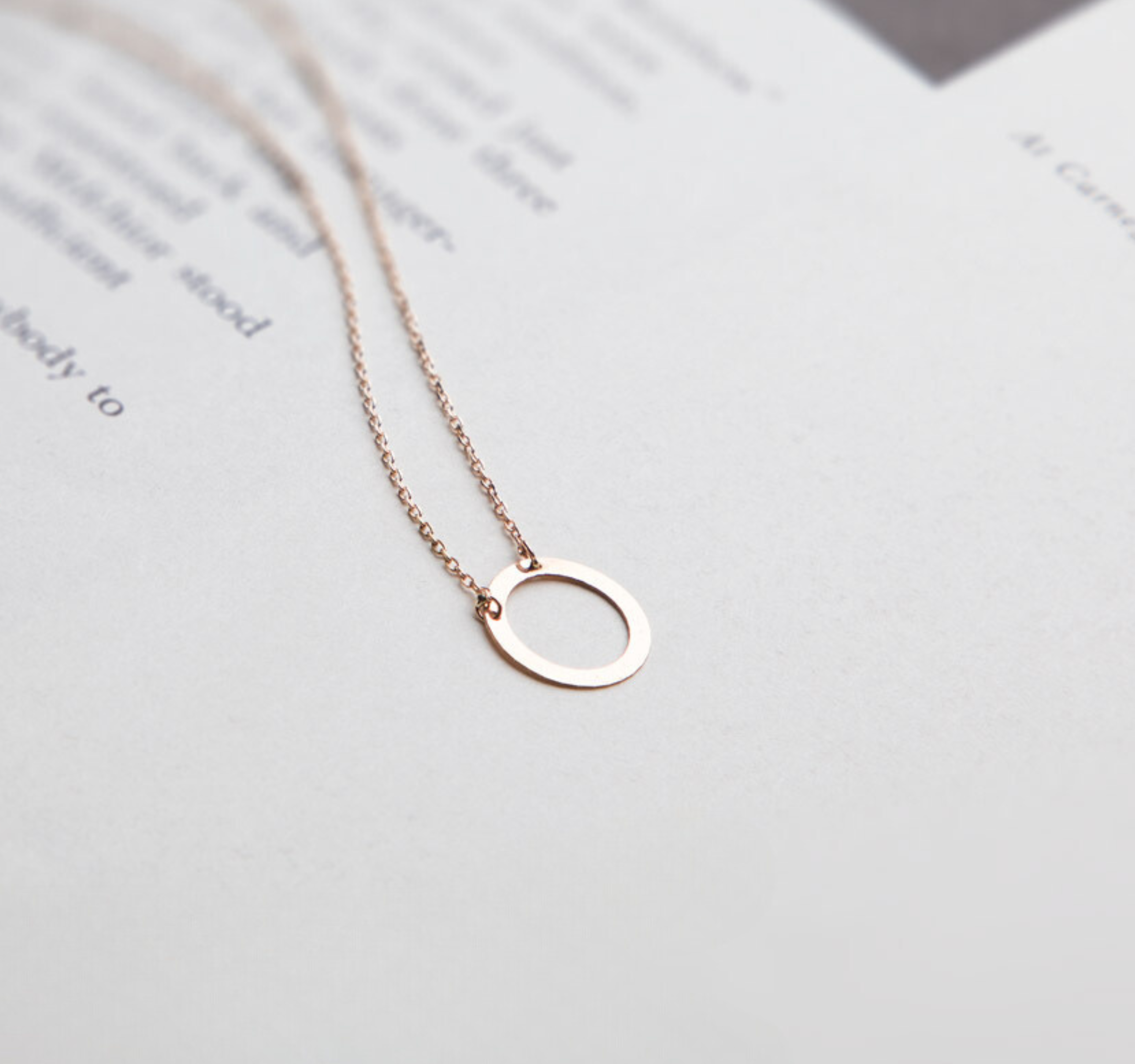 18k solid gold Karma Circle Necklace, Handmade gold Karma Necklace, Minimalist Round Geometric Necklace